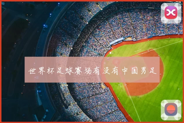 世界杯足球赛场有没有中国男足
